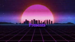 Dj Van der Beat AKA Djvanbeat   Luciano Onfire's game 4ever synthwave 80's 1080p60