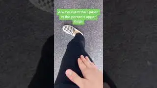 EpiPen Tutorial #shorts
