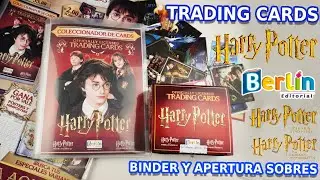 CARDS Harry Potter 2026 de Editorial Berl&iacute;n: Binder y apertura 25 sobres  colecci&oacute;n OFICIAL