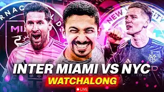 INTER MIAMI vs NEW YORK CITY LIVE Match Today & Watchalong with UH Bro | MLS 2025 Semi-final