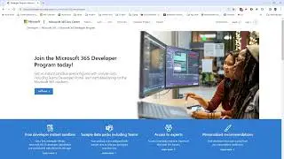 Get a Free Microsoft 365 Environment for Testing - Microsoft 365 Developer Program