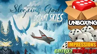 Sleeping Gods Distant Skies - Unboxing & Impressions by Epitrapaizoume.gr