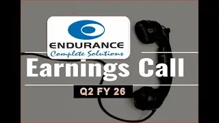 Endurance Technologies Ltd Concall for Q2FY26 #Endurancetechnologiesconcall #Endurance