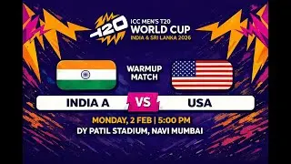 IND A vs USA Warm-Up Match LIVE 🏏 | Cricket 26 Gameplay