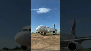 Fotos do Airbus A319 da Latam em forma de v&iacute;deo IB: willbor