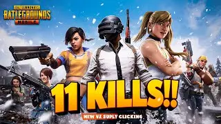 UNSTOPPABLE! 11 Kills & EASY Chicken Dinner 😱🐔 | PUBG Mobile Frosty Funland