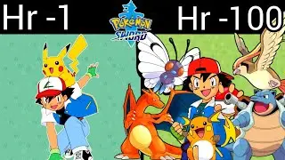 Can Ash Beat Pokemon Sword With Kanto Team? (100 Hours Challenge)