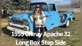 1959 Chevrolet Apache 32 Long Box Step Side