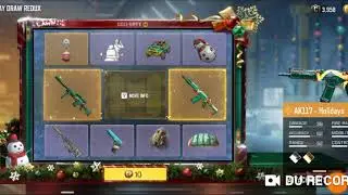 new holiday draw redux AK117+Dlq holiday legendary, 3 times roll