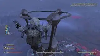 Fallout 76 Secret Service Jetpack Flight to Watoga Tower