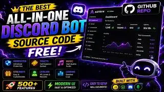 The BEST Free Discord Bot on GitHub Right Now! 🚀