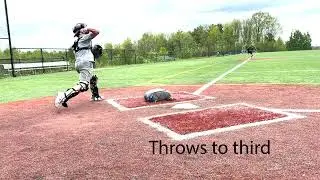 Grayson Frothingham '26 - Catcher/Utility - College Recruiting Video - Kents Hill School (5/23/25)