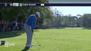 Tiger Woods' 187 yard tee shot sets up birdie at Valspar