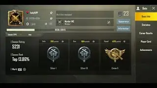 Back to pubgm - road to conqueror ranked #1(Top1) :)))