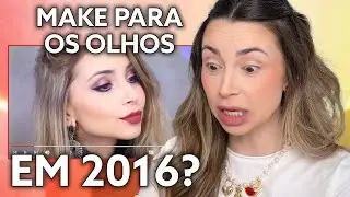 REPRODUZINDO MINHA MAKE DE 2016 - MAQUIAGEM INVERNO 2016