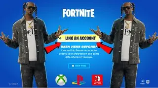 Как привязать Fortnite к аккаунту Epic Games PlayStation Xbox Switch