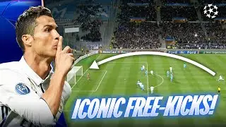 SATISFYING Champions League Free-Kicks!