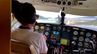Landing at Beef Island Tortola, BVI (depart St Thomas, USVI)