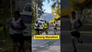 Tawang Marathon 2025  | India&rsquo;s Highest Altitude Run #tawang #marathon #2025