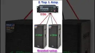 Starnger PBT 701 amplifier & Ahuja top professional branded 2 top 1 amplifier  setup 😲🔥❤