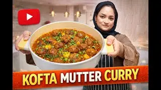 🍖 Mutton Kofta Mutter Curry | Restaurant Style Meatball Recipe (Soft & Juicy) 😋🍛
