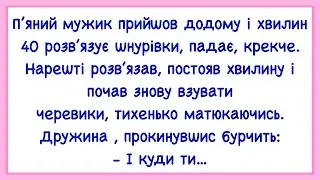 🏡Як Пʼяний Мужик Додому Прийшов! Добірка Смішних Анекдотів! Гумор! Настрій!