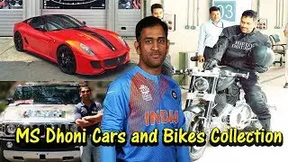 MS Dhoni Cars and Bikes Collection list