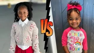 Aniyah Love Stokes vs Nova Prince Body Transformation 💫From Baby To Now 2026