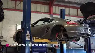987 Cayman S Track Upgrades