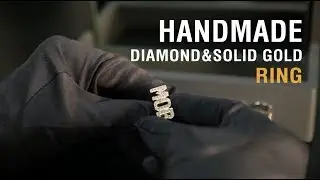 Aporro Exclusive How to Handmade a Solid Gold & Diamond RING