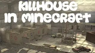 Minecraft- Built mp_killhouse from Call of Duty 4