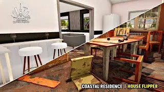 House Flipper 2 | Coastal Residence | Before And After - Build and Tour!