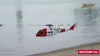 GOOSKY E2 UH-1Y Rescue GPS RC helicopter #venom #gps #rc #razordon