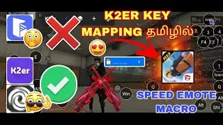🔥k2er Activation💯Tamil ||k2er key🪐mapping Tamil || Best Headshot🐐Sensi ||k2er App⚙️settings Tamil ||