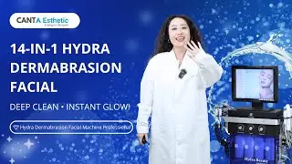 Hydra Dermabrasion Facial Machine Professional | 14-in-1 Hydro Dermabrasion Demo
