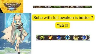 This Is Soha At Full Awakening !!! She’s Incredible – Summoners War: Rush