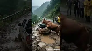Never expected, hardcore off-roading, off-the-beaten path, boo absurd video