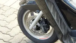 Honda Pantheon 125 bremsbeläge wechseln und Kleinkram
