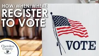 Cherokee County Ga | Voter Registration