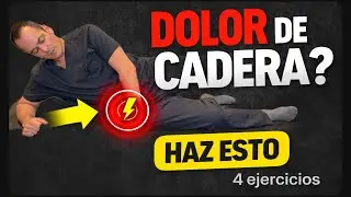 4 EJERCICIOS guiados para tu CADERA y MEjORAR tu CALIDAD muscular #dolordecadera #ejerciciodepiernas