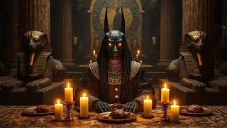 Horror pharaoh Egyptian story before sleep (English): mark and the museum night