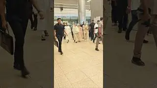 Super Entry 🌟at Rgia Airport shamshabad #airport #rgv #rgvlove #rgvtrolls  #rjhrfriendly