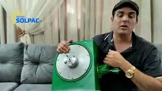 Nova tecnologia Solpac inteligente. Gerador de energia.