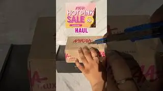 Nykaa hot pink sale #haul #viral #nykaa #hotpinksale #youtube #youtubeshorts #yt #youtuber #shorts