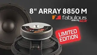 NEW RELEASE 8IN ARRAY 8850 M FAB LIMITED EDITION BY SINAR BAJA ELECTRIC