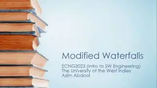 Modified Waterfall Models