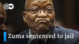 South Africa to jail ex-president Jacob Zuma for 15 months | DW News