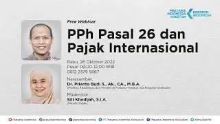 PPh Pasal 26 dan Pajak Internasional