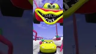 Epic Escape From The Lightning McQueen Mommy Long Legs Eater & Spider Eater _coffin dance cover