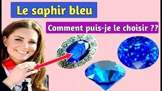 pourquoi le saphir bleu est-il si cher ?? 💎😍😍